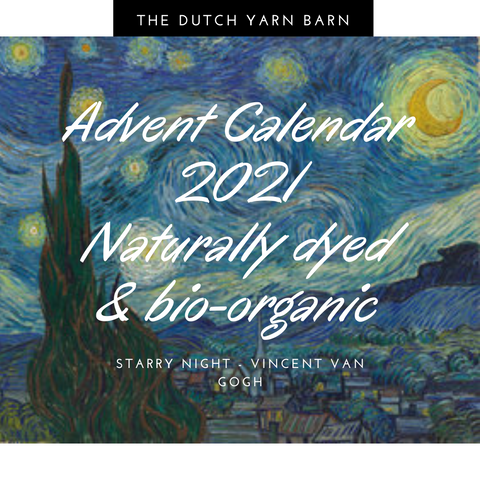 Extra 100g SKEIN - Dutch Advent Calendar - STARRY NIGHT VINCENT VAN GOGH