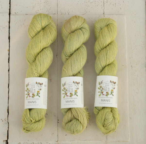 Manis - summery yarn with alpaca, silk and linen