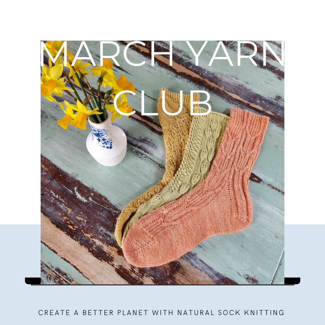 Speckled Spring Sock - YARN CLUB March